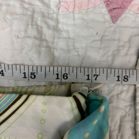 Jak & Rae Womens Multicolor Abstract Wide Leg Tie Front Cropped Pants Size 6 - Picture 7 of 9